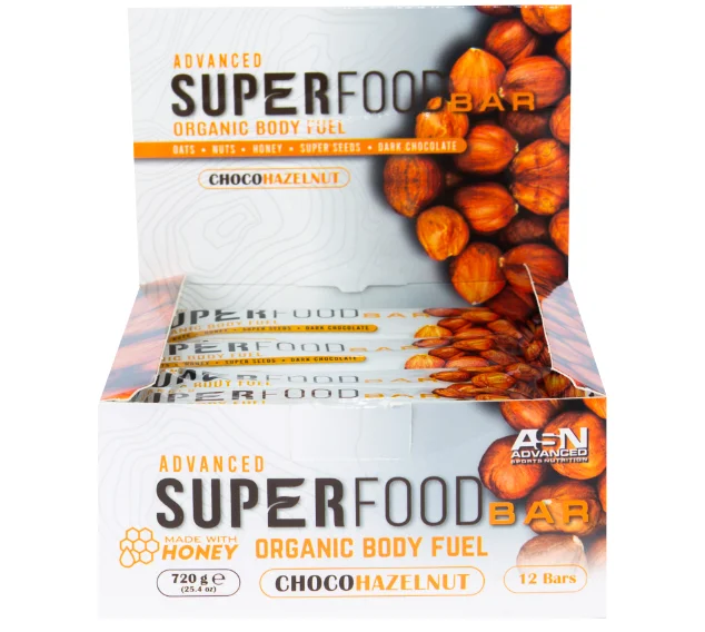Advanced Super Food Bar - Choco Hazelnut (12 Bars)